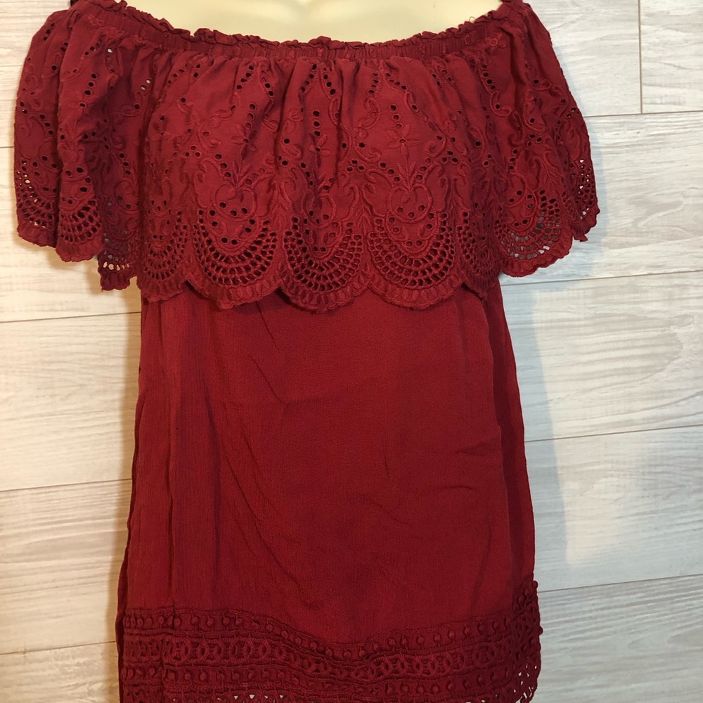 Off the shoulder casual top